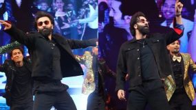 ranbir kapoor during tu jhoothi main makkar promotions,