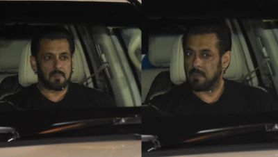 salman khan at aamir khan house,