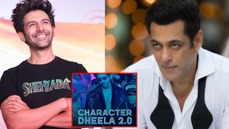 kartik aaryan, salman khan, shehzada song character dheela,