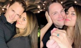 sana saeed, csaba wagner, sana saeed engagement,