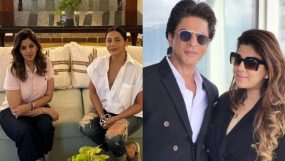 shah rukh khan, gauri khan. aryan khan, pooja dadlani, srk manager, pooja dadlani home