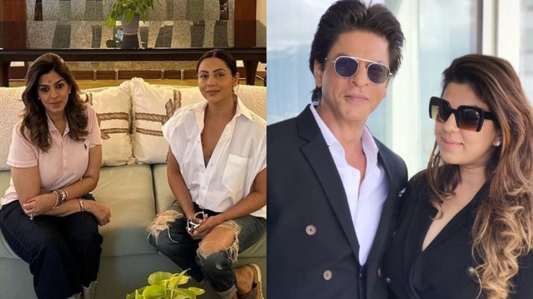 shah rukh khan, gauri khan. aryan khan, pooja dadlani, srk manager, pooja dadlani home