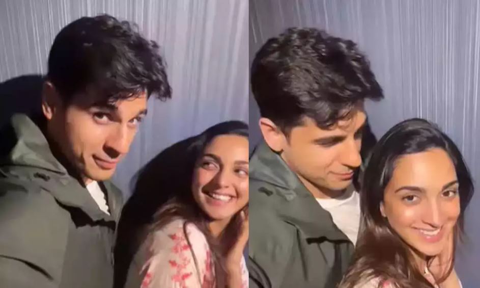 Look at Sidharth and Kiara as they can't stop gushing over each other