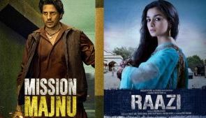 sidharth malhotra, raazi, mission majnu, alia bhatt,