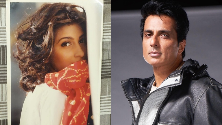 smriti irani, smriti irani throwback pic, sonu sood