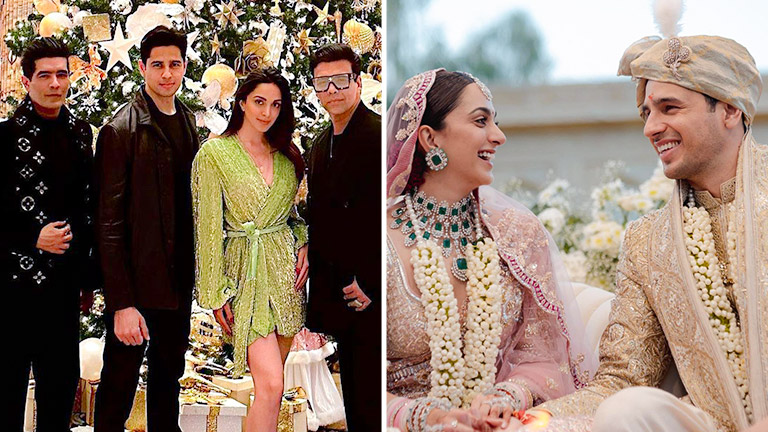 sidharth malhotra kiara advani wedding, karan johar, manish malhotra,