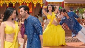 ganesh acharya, ranbir kapoor, shraddha kapoor, tu jhoothi main makkaar show me the thumka song,
