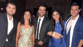 sacchin shrof, sacchin shrof chandni wedding, sacchin shroff pre wedding bash,