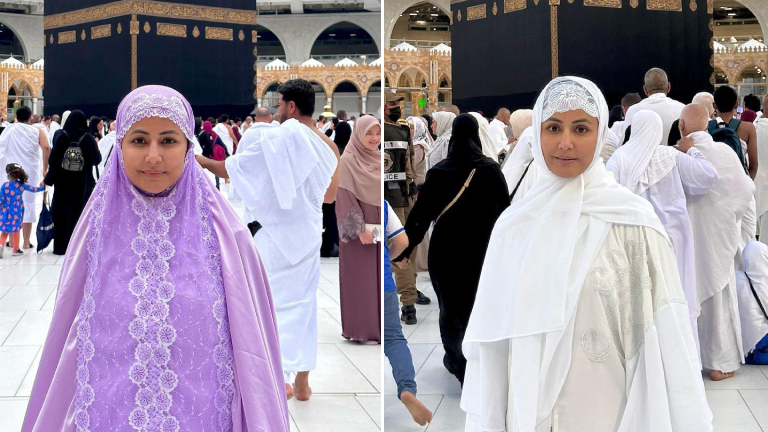 Hina Khan, Mecca madina, umrah