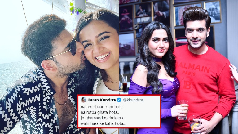 Karan Kundrra sparks breakup rumours with Tejasswi Prakash post cryptic tweet, Netizen asks ‘They broke up?’