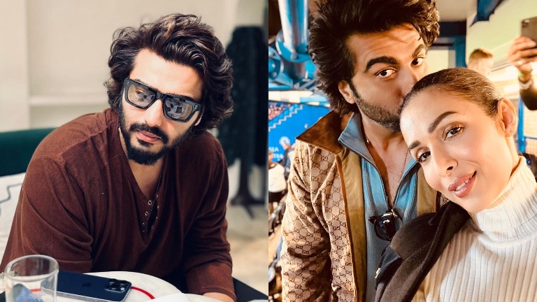 arjun kapoor, malaika arora, arjun kapoor malaika arora brunch date photos,