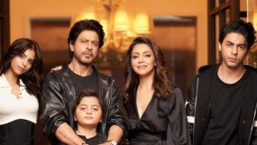SRK and his family