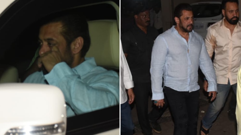 Salman Khan, Satish Kaushik funeral, Satish Kaushik,