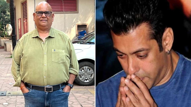 Salman khan, Satish kaushik, funeral