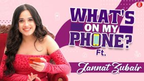 jannat zubair, jannat zubair what's on my phone,