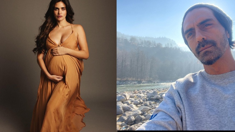 arjun rampal, gabriella demetriades, om shanti om, raajneeti, we are a family