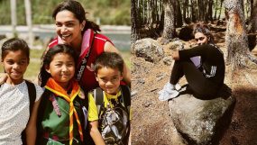 deepika padukone bhutan photos,