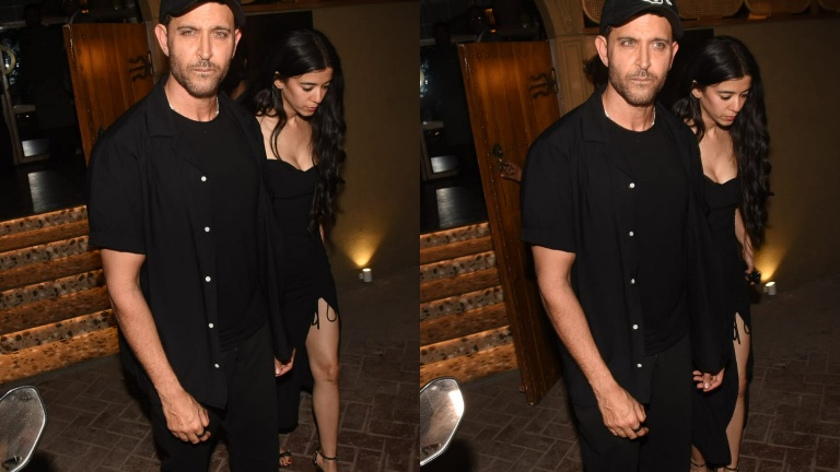 hrithik roshan, saba azad