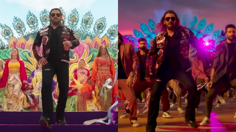 salman kan o balle balle song from kisi ka bhai kisi ki jaan,