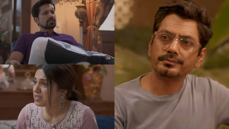 nawazuddin siddiqui, bhumi pednekar, sumeet vyas, afwaah,