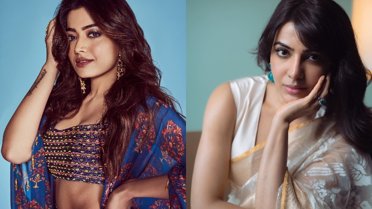 rashmika mandanna, samantha ruth prabhu, rainbow,