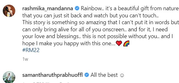 Samantha-wishes-Rashmika-luck