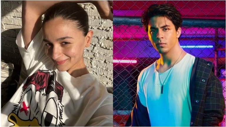 alia bhatt, aryna khan, shah rukh khan