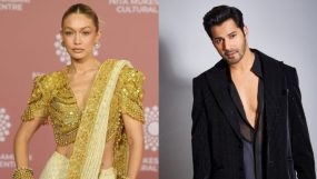 gigi hadid, varun dhawan, nmacc, varun dhawan gigi hadid,