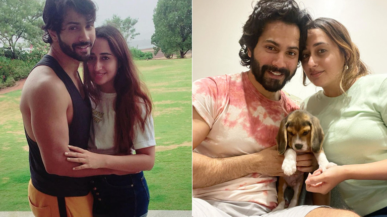 varun dhawan, natasha dalal, birthday