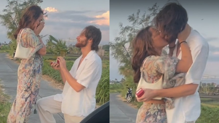 aaliyah kashyap, shane gregoire, aaliyah kashyap proposal video
