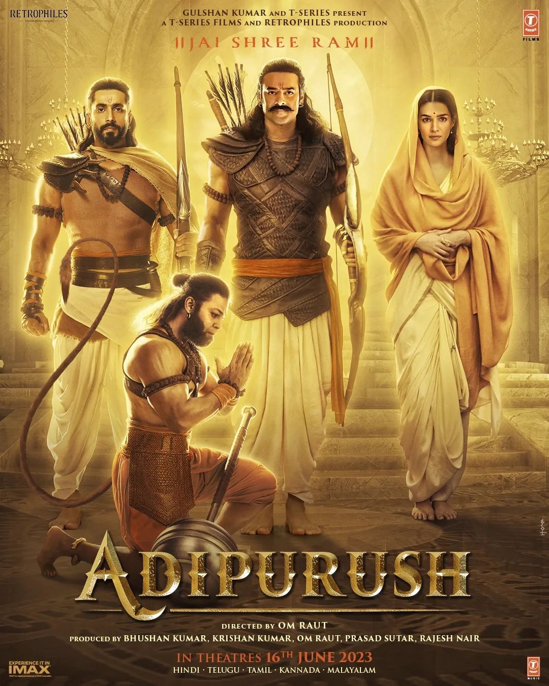 adipurush poster, 