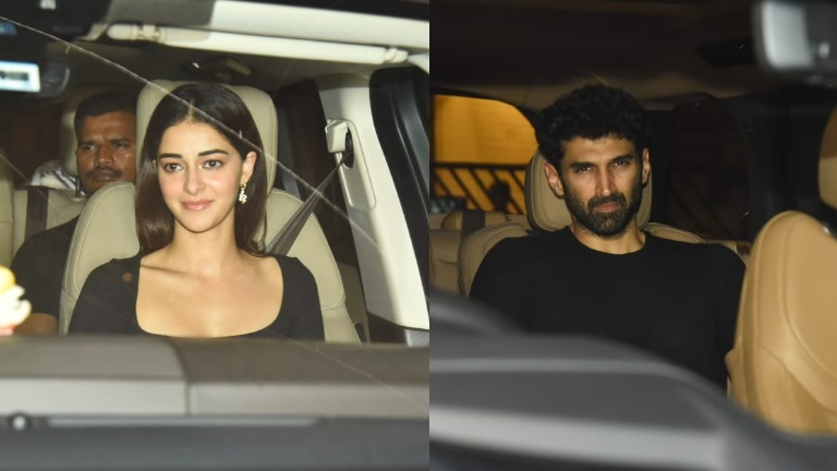 ananya panday, aditya roy kapur, karan johar