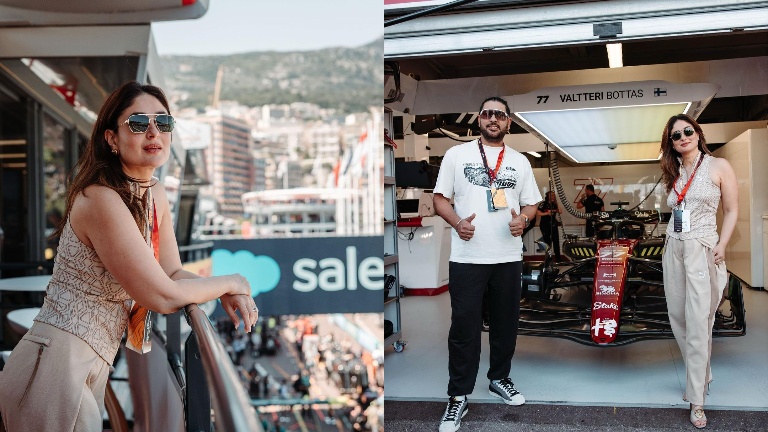 kareena kapoor, yuvraj singh, monaco f1