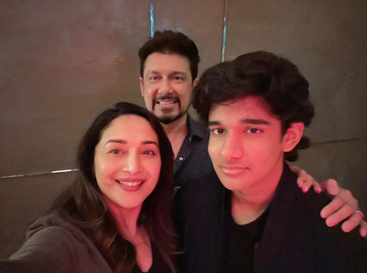 madhuri dixit, shriram nene, madhuri dixit son