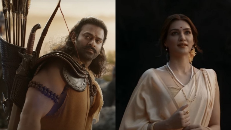 prabhas, kriti sanon, adipurush song jai shri ram