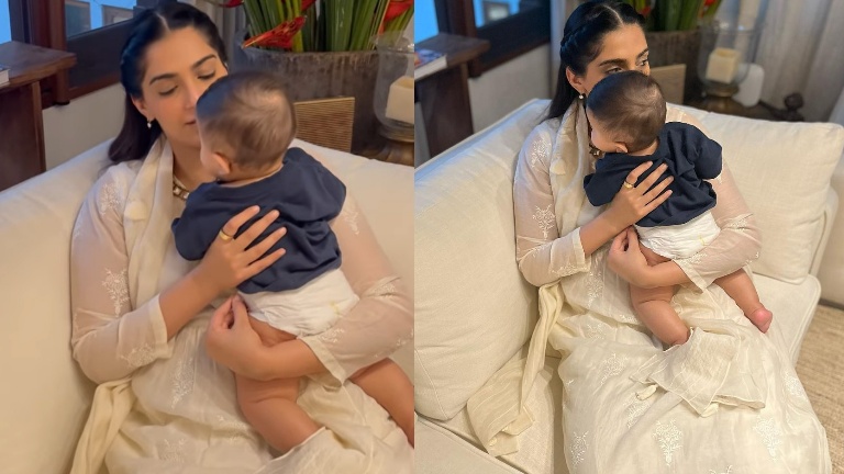 sonam kapoor, anand ahuja, sonam kapoor son