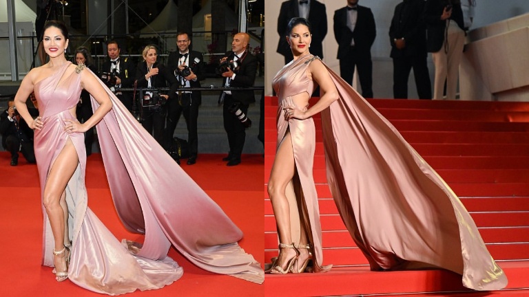 sunny leone, cannes 2023,