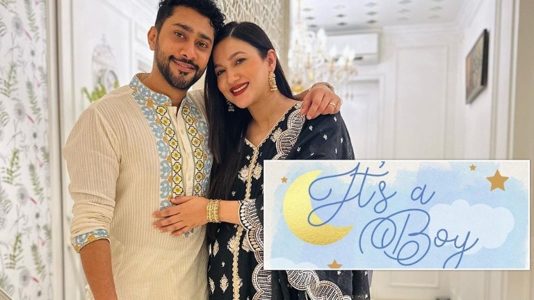 gauhar khan, gauhar khan baby, zaid darbar, zaid darbar baby, gauhar and zaid baby boy