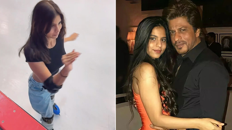 shah rukh khan, suhana khan,