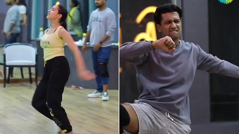 sara ali khan vicky kaushal baby tujhe paap lagega zara hatke zara bachke