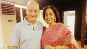 anupam kher, kirron kher, kirron kher birthday