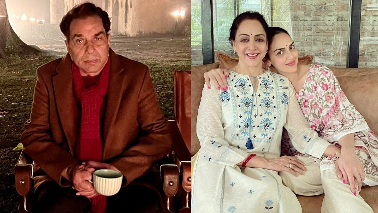 dharmendra, hema malini, esha deol