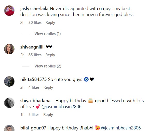 aly goni, jasmin bhasin, jasmin bhasin birthday