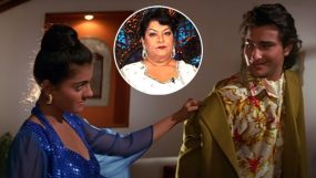 kajol, saif ali khan, saroj khan