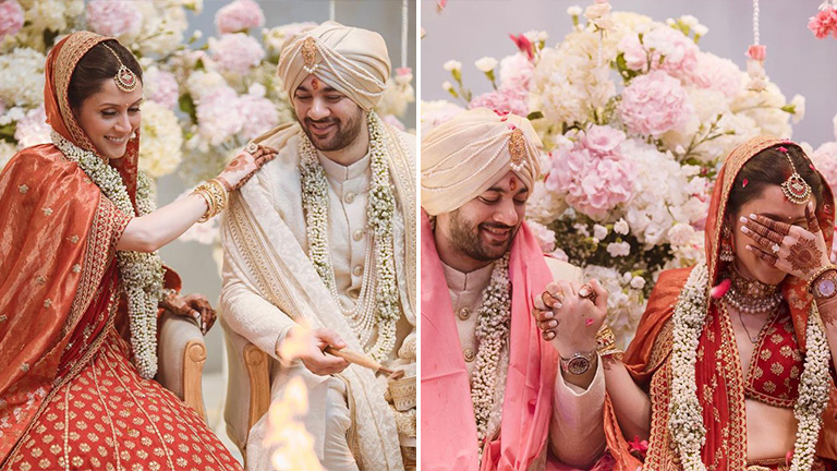 Karan Deol Shares First Wedding Photos With Wife Drisha Acharya