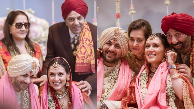 Karan Deol Shares FIRST Wedding Photos With Wife Drisha Acharya