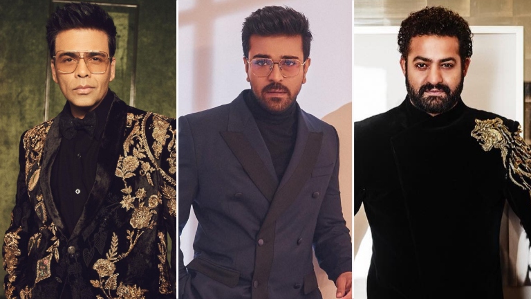 karan johar, jr ntr, ram charan