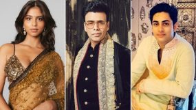 suhana khan, karan johar, agastya nanda