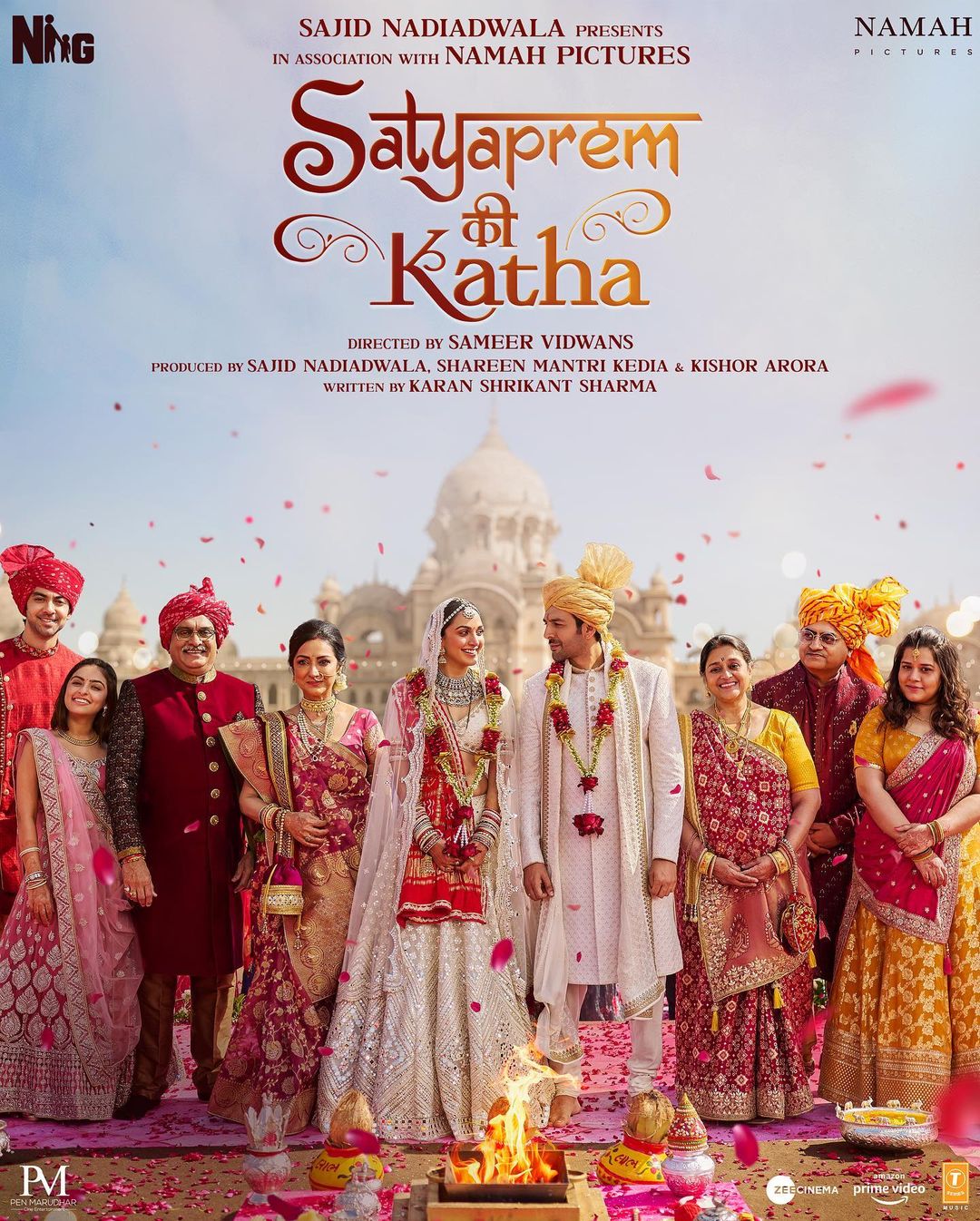 Kartik-Aaryan-and-Kiara-Advani-in-SatyaPrem-Ki-Katha-poster