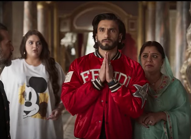 Ranveer Singh intense moment in RARKPK 3